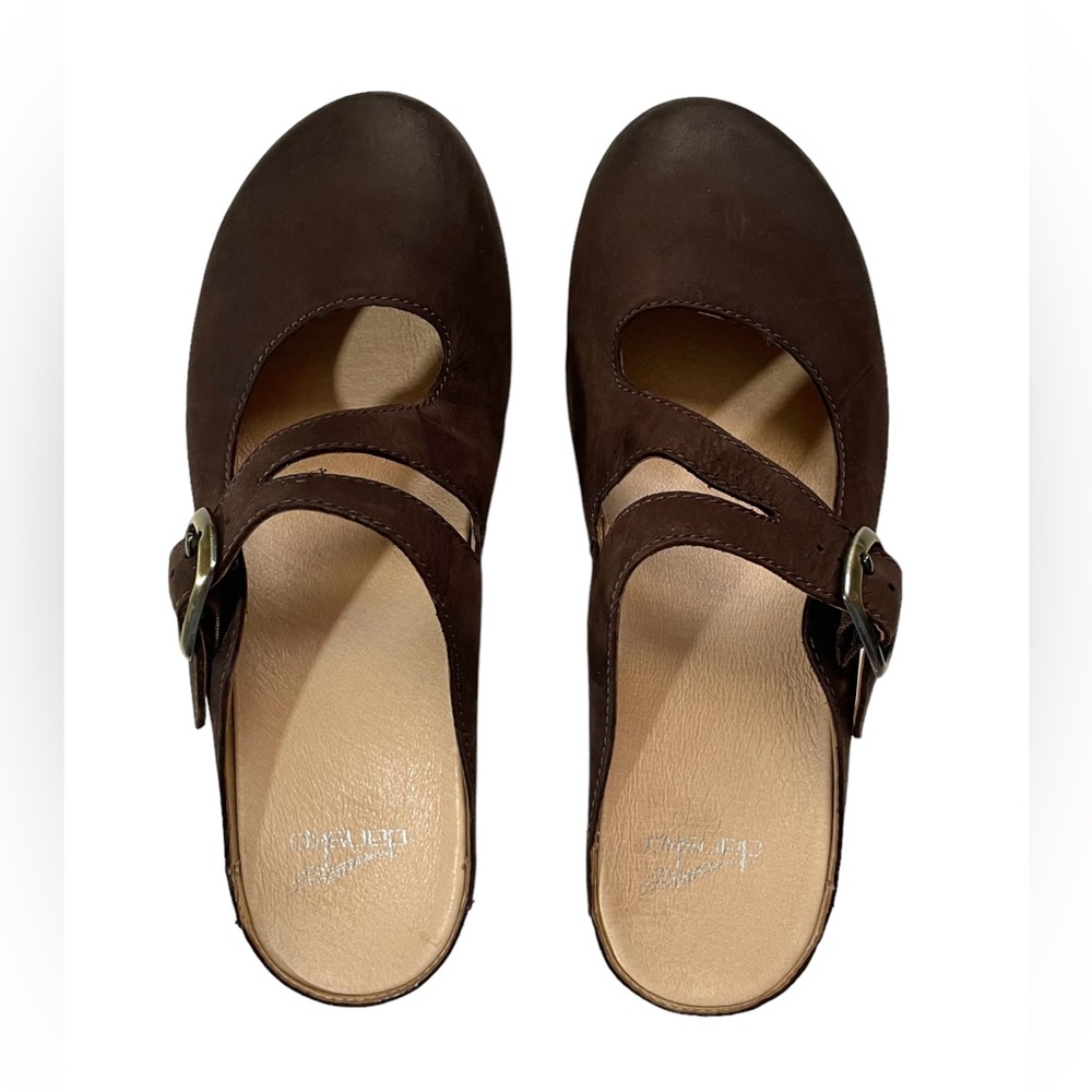 NEW Dansko Britney Burnished Nubuck Mule Clogs